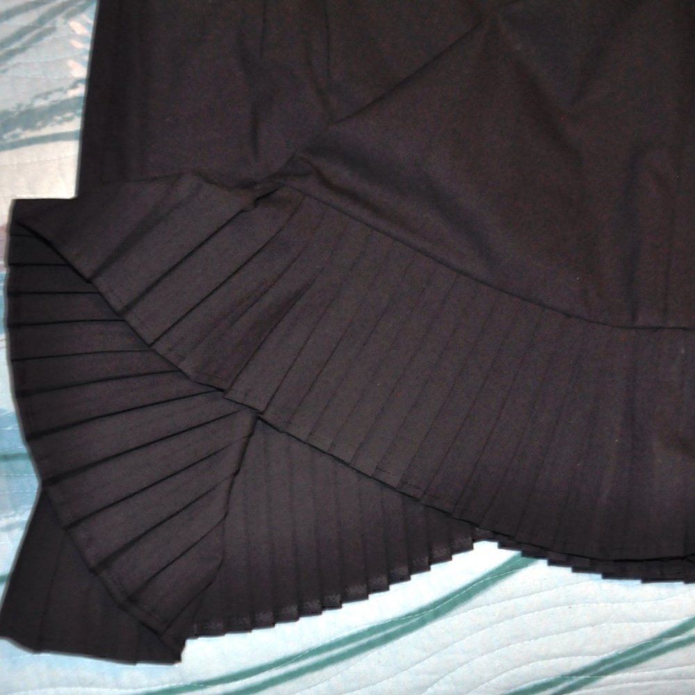 2/$10 The Limited Black Skirt with Hemline Pleating MUST BUNDLE FOR THIS PRICE